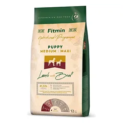 FITMIN Medium Maxi Puppy Lamb&Beef 12kg