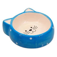 Magic Cat Ceramic Bowl With Ears keraminė dubenėlis katėms, 13×12.5×4 cm