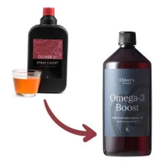 Oliver's Omega 3 Boost grynų lašišų žuvų aliejus šunims ir katėms