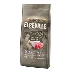 Sausas šunų ėdalas - ELBEVILLE Adult All Breeds Fresh Turkey Fit and Slim Condition 11,4 kg