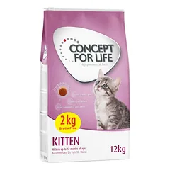 Concept for Life Kitten sausas maistas kačiukams, > 10 kg — 5 nuotrauka