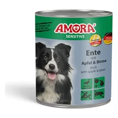 AMORA Dog Sensitive 6 x 800 g drėgnas maistas šunims — 3 nuotrauka