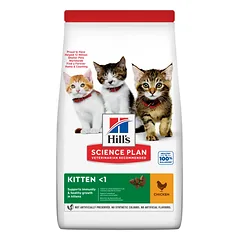 Hill's Science Plan Kitten Huhn, 5 - 9,9 kg parduotuvėje vetprekes.lt