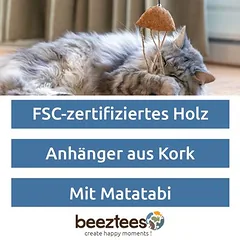 beeztees meškerė katėms su katžole, aštuonkojis Tako, 1 vnt. — 2 nuotrauka