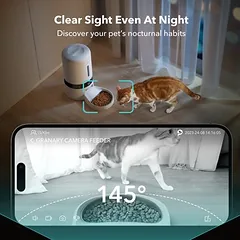 Petlibro automatinė lesykla Granary Camera Monitoring Feeder, iki 5 l sauso maisto — 5 nuotrauka