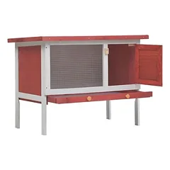 Prolenta Premium lauko tvartelis Henri-Joël, 90 x 45 x 65 cm , ruda — 2 nuotrauka