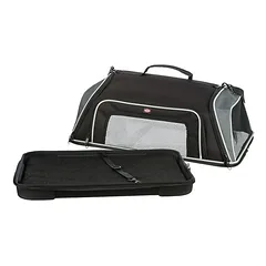 Trixie Airline pernešimo krepšys katėms Boarding, juoda/pilka, L 55 x B 23 x H 40 cm — 2 nuotrauka