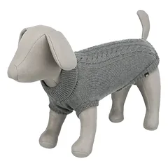 TRIXIE Kenton megztinis XS 24 cm pilkas — 2 nuotrauka