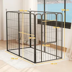 Šunų aptvaras 100 cm — 3 nuotrauka