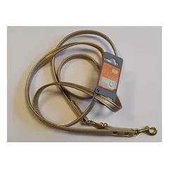 Hunter Training Leash Modern Art Gold Edition 13/200  Faux Leather gold Kroko