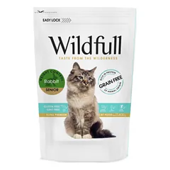 WILDFULL Rabbit Senior sausas pašaras su triušiena katėms, 400 g