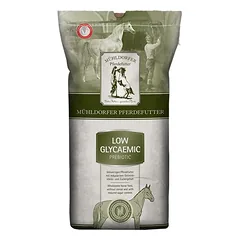 Mühldorfer Low Glycaemic prebiotic, pašaras arkliams, 2 x 15 kg — 2 nuotrauka