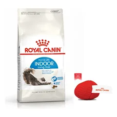 ROYAL CANIN Indoor Long Hair 10 kg + Royal Canin kamuoliukas katėms NEMOKAMAI