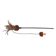 Trixie Playing Rod With Butterfly And Ball žaislas katėms, 54 cm