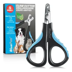 BluePet mini nagų žirklės mažiems šunims, katėms, šuniukams ir graužikams — 2 nuotrauka