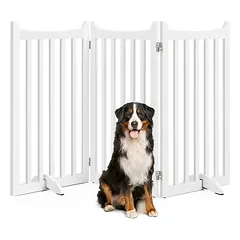 Absperrgitter für Hunde 60,5 cm H Schutzgitter 3 tlg
