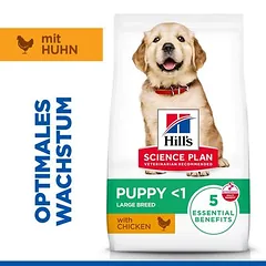 Hill's Science Plan Puppy <1 Large su vištiena, sausas maistas šuniukams, > 10 kg — 3 nuotrauka