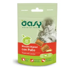 Oasy Treats with Chicken skanėstai su vištiena katėms