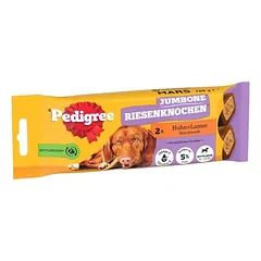 Pedigree milžiniški kaulai su vištiena ir ėriena, skanėstai šunims — 2 nuotrauka