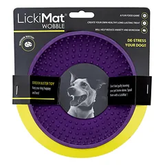 Lickimat Wobble - laižymo dubuo šunims, lėtina valgymą, Pomarańczowy — 3 nuotrauka
