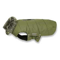 Wolters Parka mit Fellkragen olive