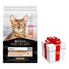  PRO PLAN Adult Derma Care lašišų gausus sausas kačių ėdalas 10kg + Staigmena katei