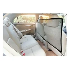 Record automobilio tinklinė pertvara šunims 114 x 62 cm — 1 nuotrauka