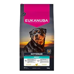 Eukanuba Dog Breed Care Rottweiler Adult su vištiena, sausas maistas šunims 12 kg — 2 nuotrauka