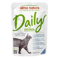 Almo Nature Daily menca un garneles 70 g - konservi kaķiem