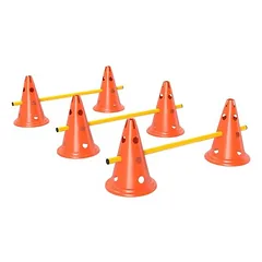 Zatte Agility-Set Hund 3-tlg, 3 Hürden, 6 Kegel, Tragetasche