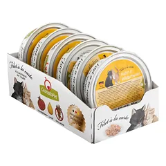 GranataPet Filet à la carte Vištiena ir Laukinis Šernas - šlapias maistas katėms, sultingi filė gabalėliai savo sultyse, vištiena ir žvėriena.