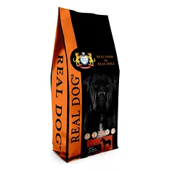 Real Dog Adult All Breeds su arkliena ir ryžiais 20kg