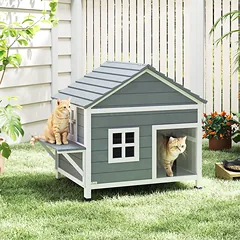 Katinų namelis 101x72,5x81 cm — 2 nuotrauka