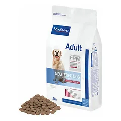 Virbac HPM Dog Adult Neutered Large & Medium veterinarinis maistas šunims 3 kg — 3 nuotrauka
