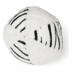Beeztees Plüschspielzeug Safari Ball Beasty weiß/schwarz