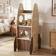 Kačių draskyklė 42,5 x 40 x 120 cm — 2 nuotrauka
