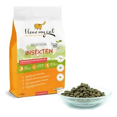 I love my cat Trockenfutter für Katzen mit Insektenprotein
