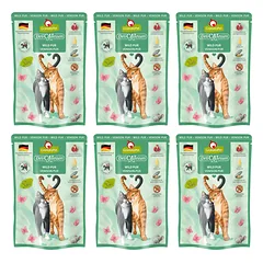 GranataPet DeliCatessen Venison Pur - be grūdų šlapias maistas su elniena, maišeliai katėms, 6x 85g — 4 nuotrauka