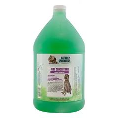 Nature's Specialties Aloe Concentrate Shampoo - tekstūrizuojantis šampūnas šiurkščiam šunų ir kačių kailiui, koncentratas 1:16, 3,8L — 2 nuotrauka