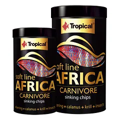 Tropical Soft Line Africa Carnivore minkštas maistas visaėdėms ir mėsėdėms Afrikos žuvims 100 ml — 4 nuotrauka
