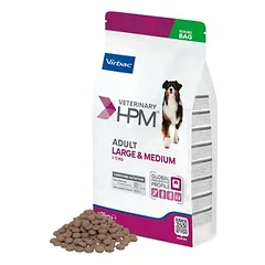 Virbac Veterinary HPM Adult Dog Large & Medium, sausas maistas šunims — 3 nuotrauka