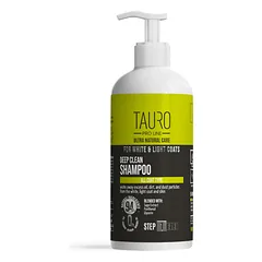 Ultra Natural Care For White & Light Coat Deep Clean šampūnas šunų ir kačių kailiui ir odai, 1000 ml — 5 nuotrauka
