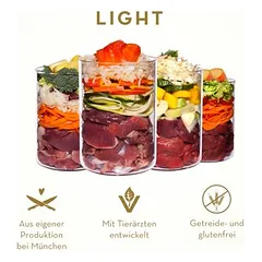 Terra Canis Light drėgnas maistas šunims 6 x 400 g — 5 nuotrauka