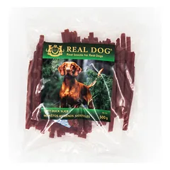 Minkštos antienos juostelės REAL DOG Snacks 500g