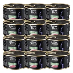DOLINA NOTECI Premium Sterilizuota katėms, gausiai papildyta perlinėmis kruopomis 185g