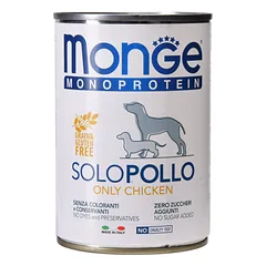 Monge Solo konservai su vištiena 6vnt.x400gr