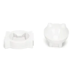 Nobleza 2in1 dubenėlių rinkinys katei, 13,3x13,2x8,5 cm — 2 nuotrauka