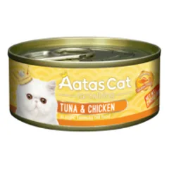 Aatas Cat Tantalizing Tuna & Chicken konservai katėms, 80 g parduotuvėje petreon.lt