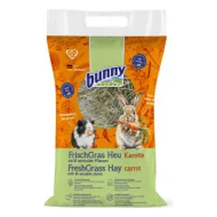 Bunny Fresh Grass Hay su morkomis šienas graužikams