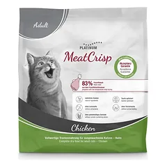 Platinum MeatCrisp visavertis sausas pašaras suaugusioms katėms su vištiena, 1.5kg — 4 nuotrauka